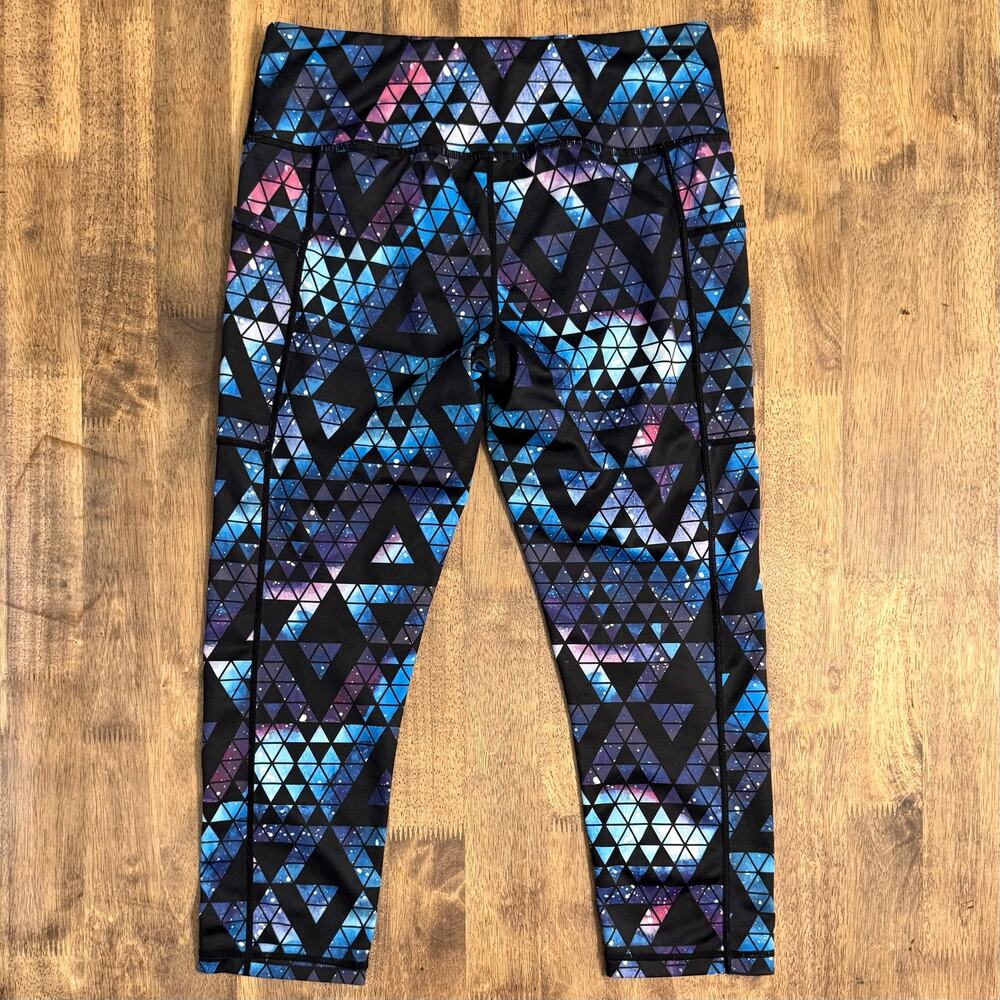 CVG Leggings Capris Stardust Geometric CrossFit Constantly Varied Gear Medium - Picture 3 of 8